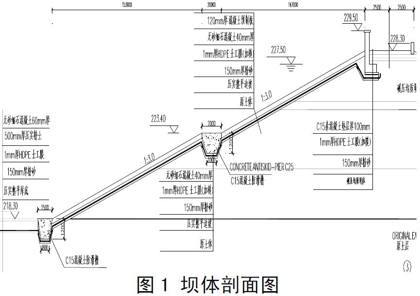 水库土坝土工膜防渗